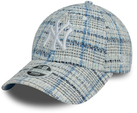 New Era Women MLB 9FORTY Tweed Cap New York Yankees Blue