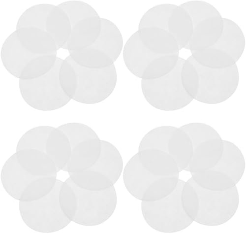 ULTECHNOVO Gesichtspads aus Weißem Vliesstoff 200 Stück Rund Leichte Einweg Make Up Entferner Pads zum Abschminken und Gesichtsreinigung