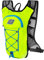 Force Pilot Tourenrucksack 10 liter (fluo-gelb)
