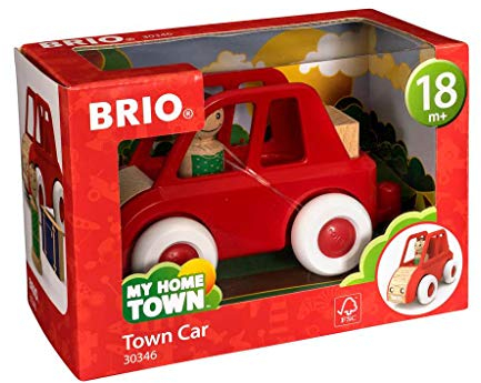 BRIO 30346 My Home Town Rotes Stadtauto Spielzeugfahrzeug