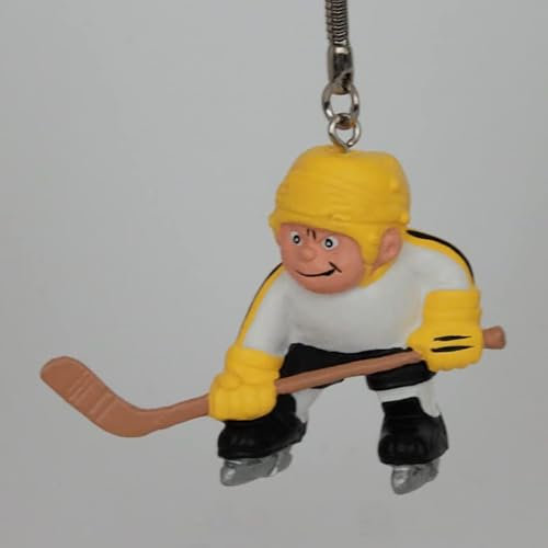 Sparfroh Schlüsselanhänger Eishockey (gelb)