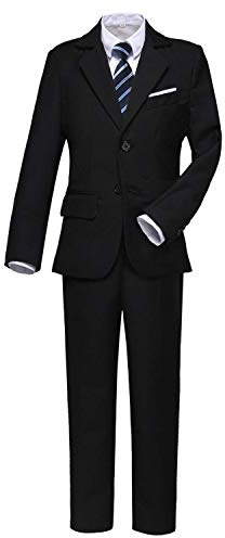 Visaccy Jungen Anzüge Slim Fit Kleid Kleidung Ring Träger Outfit