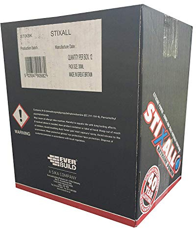 2 X Stixall Extreme Power Adhesive White 300ml (Box of 12)