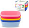 ZUCKERROHR Kinder Schüsseln 5er Pack (800 ml) - LFGB zertifiziert -Natürliche Kunststoffschalen für Kleinkinder bis Große Kinder - Mikrowellen und Spülmaschinengeeignet - BPA frei - Multi