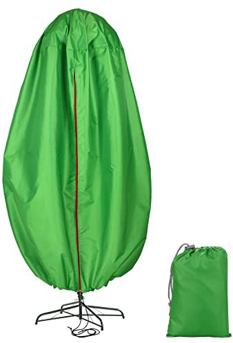 SMLJFO Upright Christmas Tree Storage Bag with Drawstring Fits Up to 6ft Tree, Waterproof Dust-proof Christmas Tree Storage Cover for Your Artificial Tree Standing