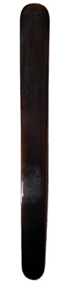 Zaza Plektrum, Kuhhorn, 135 mm, dunkel, 135 mm