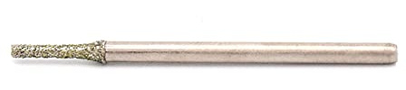 Lot de 10 forets diamantés, 0,6 mm de diamètre forestier en verre, outil de coupe de forage diamant
