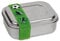 Lutz Mauder Edelstahl Brotdose, Kinder und Erwachsene, Premium Lunchbox mit Fächern für Obst und Gemüse, Fußball Gravur von TapirElla, 10706