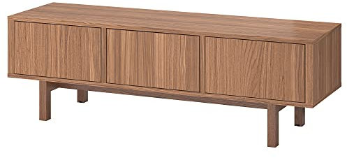 IKEA TV-Bank Stockholm, 160 x 40 x 50 cm, Nussbaumfurnier