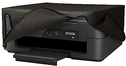 kwmobile Dust Cover Compatible with Epson Expression Home XP-2200 / XP-2205 - Printer Case - Fabric Protector Cover - Dark Grey