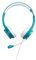 Pantone Celly, Cuffie a Filo Linea, Cuffie Over-ear con Microfono Regolabile e Connettore Jack 3.5mm, Lunghezza cavo 1,2m, Archetto Regolabile, Cuffie con Design Elegante, Emerald Lake