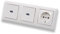 EBROM USB-C Unterputz Steckdose/Lader (2 Stück) 65 Watt Leistung, Schnellladefunktion für Wearables, Smartphones Tablets + Laptops + Busch Jäger Balance Si Steckdose mit Kinderschutz 20EUCKS-914