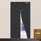 Magnetic Thermal Insulated Door Curtain, Wind, Cold and Noise Proof, Pet Friendly, Suitable for air-Conditioned Rooms, Heating, Kitchens, and Living Rooms, 80x200 cm, Black