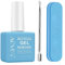 ALIVER Gel Nail Polish Remover Professional for Nails with Cuticle Pusher Tool Remove Gel Polish Don't Hurt Nails in 2-4 Minutes, No Need for Foil, Soaking or Wrapping, Safe and Quick DIY 15ml