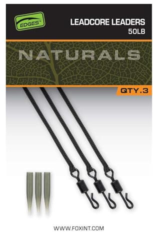 Fox Edges Naturals Leadcore Leaders CAC854 50 LB