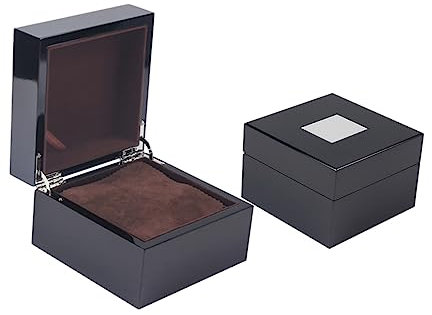 Holibanna Kasten Uhrengehäuse Aus Holz Uhrensammler Armbanduhren Holzuhren Geschenkboxen Geschenkkarton Koffer Bambus Tragbar