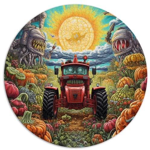 Ackerschlepper-Puzzle | Puzzles mit 1000 Teilen für Erwachsene, Premium-Karton, geeignet für Erwachsene Kinder ab 12 Jahren. Puzzle – anspruchsvolles Spiel, 26,57 x 26,57 Zoll