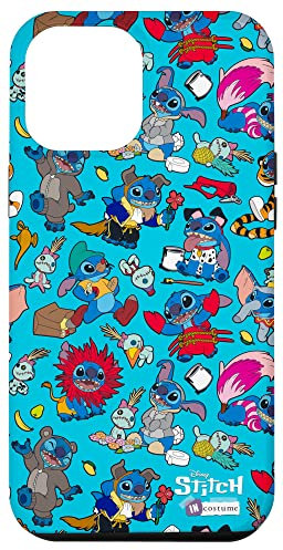 iPhone 12 Pro Max Disney 100 Stitch in Costume Disney Characters and Scrump Case