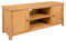 Chaduof TV-Schrank 110x35x44 cm Massivholz Eiche, TV Lowboard, Fernsehschrank, Fernsehtisch, Fernseher Schrank, TV Sideboard, TV Board, TV Cabinet, TV Bank, TV Kommode - 327434