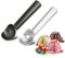 Ice Cream Scoop - 2Pcs 7inch Non-Stick Icecream Scoops with Antifreeze Handle - Durable & Easy Clean - for Cookie, Gelato, Dough, Sorbet, Almond, Yogurt, Sorbet