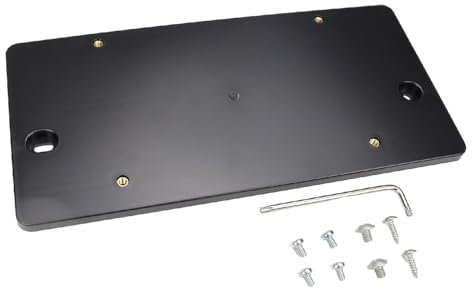 Riloer Number Plate Holder Frame, License Plate Holder Number Plate Holder for Cars, Car Registration License Number Plate Holder Frame Compatible with Audi A3 S3 A4 S4 A5 S5 RS5 A6 S6 Q5 SQ5 Q7