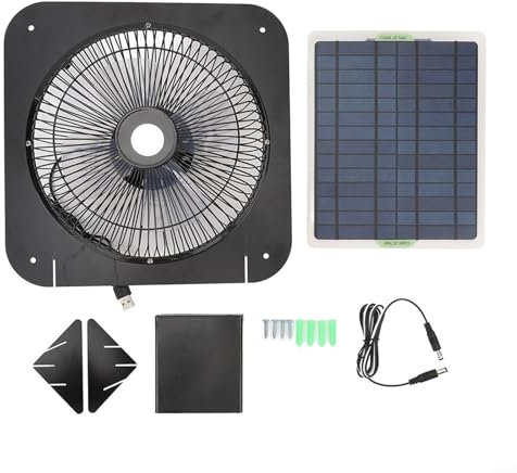 Mini ventilateur solaire pour niches et serres Solution écologique