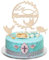 Cake Topper Kommunion, Tortendeko Zur Kommunion, Taube Fisch Kuchen Deko, Tortendeko Holz Torten Topper Kommunion Kuchendeko Mädchen Junge Erstkommunion Torte Deko