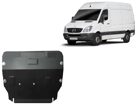 Scut Protection Metallschutz unter dem Motor, kompatibel mit Mercedes Sprinter 906 4x4 – (2006-2018)