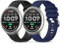 CHULN 2 Packs Silicone Cinturino per Amazfit Active 2/Active/Garmn Vivoactive 5/Amazfit GTS/GTS 2/2 Mini/2e/GTS 3/GTS 4/4 Mini, 20mm Regolabile Sportiva Cinturino di Ricambio per Smartwatch.(No host)
