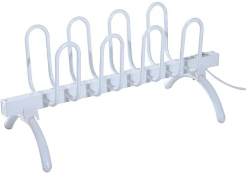Freestanding Electric Shoe Dryer – 4-Pair Boot & Shoe Warmer with Dehumidifying Heater Rack