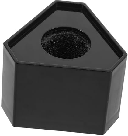 VICASKY Sturdy News Reporter Microphone Desk Stand Logo Flag Station for Interviews