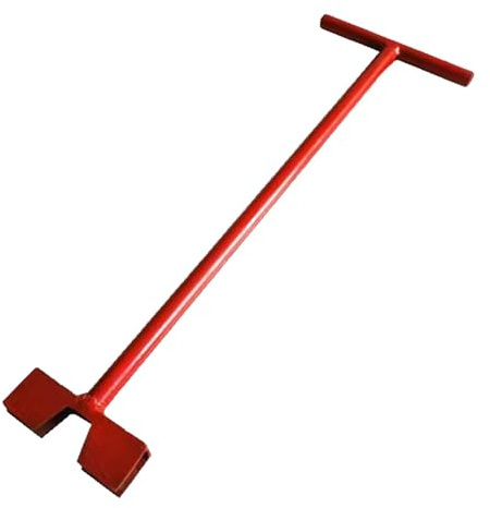 KESOTO Wasserzähler Schlüssel Absperrventil Werkzeug Metall T Griff Langgriff für Effizientes Öffnen Und Schließen für Unterputzventile Haushalt Sanitär, 30cm
