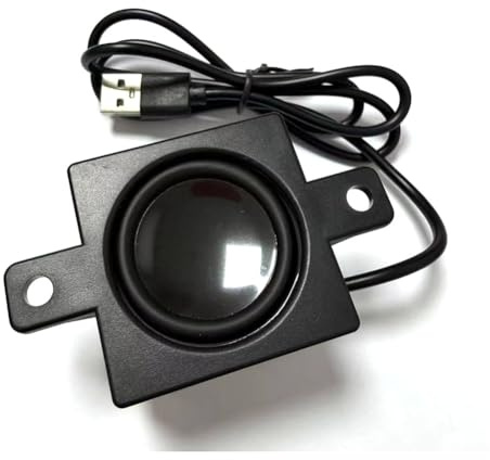 Wesafrae USB Mini Speaker Horn Power Amplifier Stereo for Computer Portable Speaker Can Be Used for Raspberry Pi5