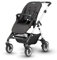 Silver Cross Wayfarer Satin Silver Chassis, Seat Unit and Carrycot