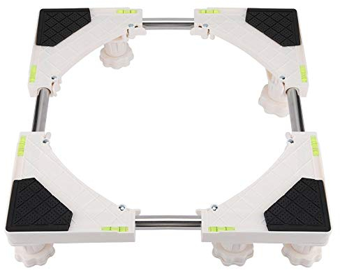 Aramox Washing Machine Stand,Multi-Functional Adjustable Base Machine Base Stand Refrigerator Holder Bracket for Tumble Dryers Cookers Fridges Freezers (8 feet)