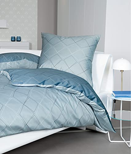 Janine Design Mako-Satin Bettwäsche J.D. 87053-02 1 Bettbezug 155 x 220 cm + 1 Kissenbezug 80 x 80 cm