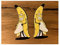 #618 / 2X Banane Aufkleber 7,5 x 3,5 cm Fun Sticker Auto Tuning Low Deep Airride Shocker Oldtimer Vintage Retro
