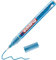 edding 780 Marqueur peinture brillante - bleu clair métallisé - 1 feutre peinture brillante - pointe extra fine 0,8 mm - pour dessin, coloriage, scrapbooking - étanche, très opaque