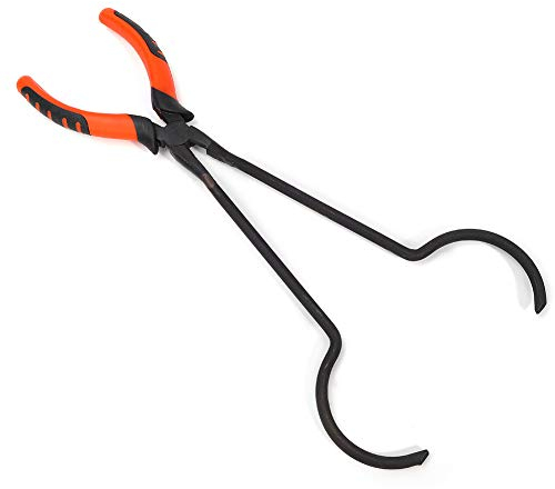 Annadue Pinza para Crisol, Herramientas de oro para Fundir Horno de oro, Soporte de Crisol para Fusión de Metales en oro, Herramienta para Hacer Joyas