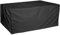 ZGQ Gartenmöbel Abdeckung 200x140x90cm, Wasserdichtes Schutzhülle für Garten, Abdeckhaube Schutzhülle Abdeckplane, Freien Tisch Stuhl Gerät staubdicht wasserdichtes Schutz-Schwarz Oxford Cloth,Black