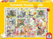 Mit Tieren und Blumen durch die Jahreszeiten. Kinderpuzzle 200 Teile