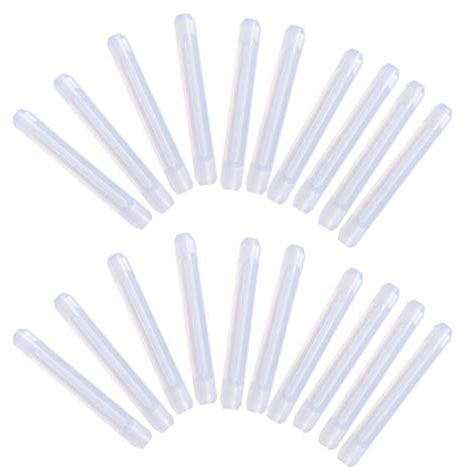 Artibetter 20 Stücke Brillen Ohrhaken Ohrbügel Ohrpolster Antirutsch Brillenbügel Silikon Brillenhalter Ohrenhalter Brillen Bügelenden überzüge für Kinder Erwachsene