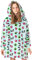 Minecraft Übergroßer Decken-Hoodie für Mädchen | Creeper Panda Hearts Doppelt gefütterter Sherpa-Fleece-Pullover in Blau für Kinder | One-Size-Pullover mit großer Tasche