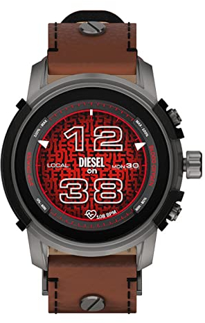 Diesel smartwatch for Men Gen 6 Touchscreen Smartwatch with Speaker, Heart Rate, NFC, and Smartphone Notifications DZT2043