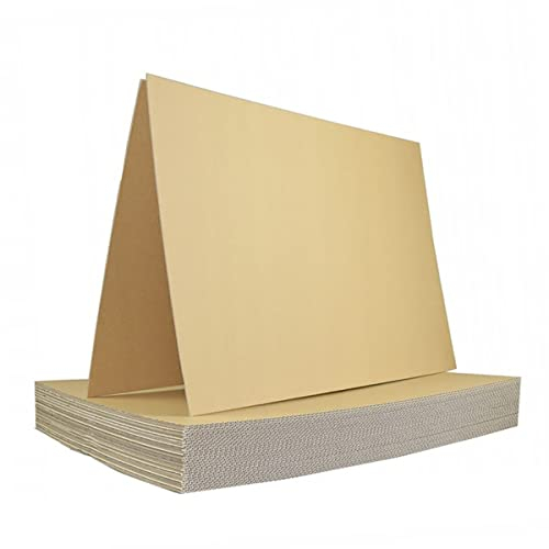 AtHaus 20 Stück - Wellpappzuschnitt 1200x800mm - 1 Wellig Paletten Wellpapp Menge wählbar Karton einwellig