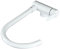 Grifo de Cocina Blanco Abatible, Grifo Cocina para Ventana Grifo de Fregadero Acero Inoxidable Giratorio Agua Fría y Caliente, Grifo Fregadero Cocina Abatible-A