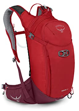 Osprey Siskin 12L Multisport-Rucksack für Männer Ultimate Red O/S