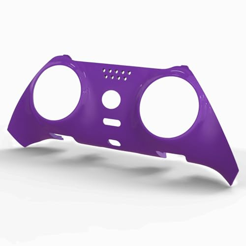 Decorative Trim Shell Compatible with ps5 Edge Controller - Custom Front Plates Cover for Playstation 5 Edge Controller (Purple)