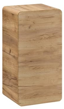 Oggi Ara - Armario bajo de una sola puerta (madera de roble FSC Mix Credit, 68 cm, acabado mate, cierre silencioso)