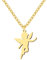 SiVaji Halskette Ketten Schmuck Herren Frauen Anhänger Necklacehalskette Amor Engel Anhänger Halskette Frauen Männer Vintage Gold + Kette 60Cm